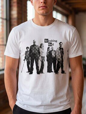 Breaking Bad - Vintage Pencil Drawing Style T-shirt